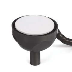 Ручка шариковая настольная BRAUBERG &laquo;Стенд-Пен&raquo;, СИНЯЯ, пружинка, корпус черный, линия письма 0,5 мм, 141351