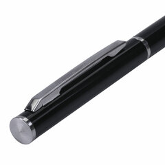 Ручка подарочная шариковая BRAUBERG &laquo;Delicate Black&raquo;, корпус черный, узел 1 мм, линия письма 0,7 мм,синяя, 141399