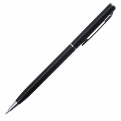Ручка подарочная шариковая BRAUBERG &laquo;Delicate Black&raquo;, корпус черный, узел 1 мм, линия письма 0,7 мм,синяя, 141399