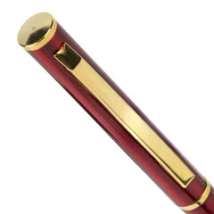 Ручка подарочная шариковая BRAUBERG &laquo;Slim Burgundy&raquo;, корпус бордо, узел 1 мм, линия письма 0,7 мм, синяя, 141403