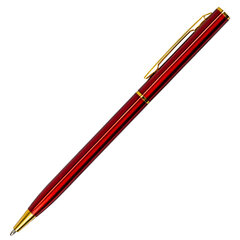 Ручка подарочная шариковая BRAUBERG &laquo;Slim Burgundy&raquo;, корпус бордо, узел 1 мм, линия письма 0,7 мм, синяя, 141403
