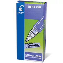 Ручка шариковая масляная с грипом PILOT &laquo;BPS-GP&raquo;, ЧЕРНАЯ, корпус прозрачный, узел 0,5 мм, линия письма 0,18 мм, BPS-GP-EF