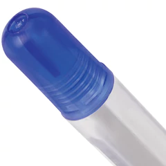 Ручка шариковая масляная BRAUBERG &laquo;OIL PEN&raquo;, СИНЯЯ, корпус прозрачный, 0,7 мм, линия 0,35 мм, 141476