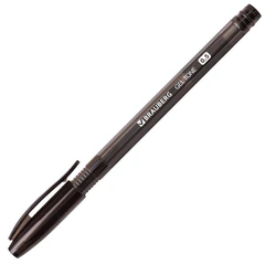 Ручка гелевая BRAUBERG &laquo;Gel Tone&raquo;, ЧЕРНАЯ, корпус тонированный, игольчатый узел 0,5 мм, линия письма 0,35 мм, 141517