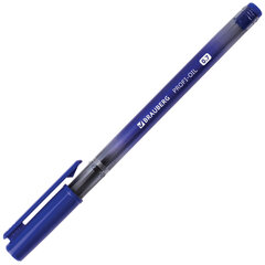 Ручка шариковая масляная BRAUBERG &laquo;Profi-Oil&raquo;, СИНЯЯ, корпус с печатью, узел 0,7 мм, линия письма 0,35 мм, 141632