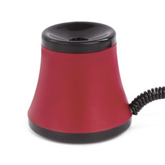 Ручка шариковая настольная масляная BRAUBERG &laquo;Стенд-Пен №1&raquo;, СИНЯЯ, корпус черный/<wbr/>красный, линия письма 0,35 мм, 141886