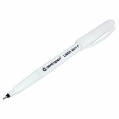 Ручка капиллярная (линер) ЧЕРНАЯ CENTROPEN &laquo;Liner&raquo;, трехгранная, линия письма 0,3 мм, 4611