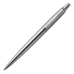 Ручка шариковая PARKER &laquo;Jotter Core Stainless Steel CT&raquo;, корпус серебристый, детали хром, синяя, 1953170