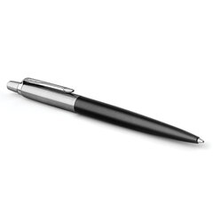 Ручка шариковая PARKER &laquo;Jotter Core Bond Street Black CT&raquo;, корпус черный, детали хром, синяя, 1953184