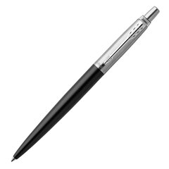 Ручка шариковая PARKER &laquo;Jotter Core Bond Street Black CT&raquo;, корпус черный, детали хром, синяя, 1953184