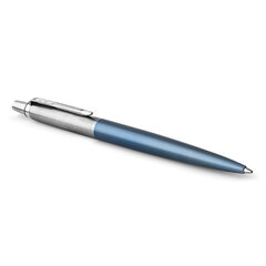 Ручка шариковая PARKER &laquo;Jotter Core Waterloo Blue CT&raquo;, корпус голубой, детали хром, синяя, 1953191