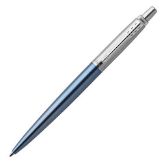 Ручка шариковая PARKER &laquo;Jotter Core Waterloo Blue CT&raquo;, корпус голубой, детали хром, синяя, 1953191
