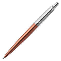 Ручка шариковая PARKER &laquo;Jotter Core Chelsea Orange CT&raquo;, корпус оранжевый, детали хром, синяя, 1953189