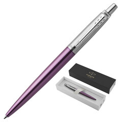 Ручка шариковая PARKER &laquo;Jotter Core Victoria Violet CT&raquo;, корпус фиолетовый, детали хром, синяя, 1953190