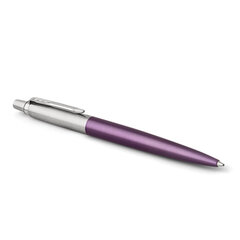 Ручка шариковая PARKER &laquo;Jotter Core Victoria Violet CT&raquo;, корпус фиолетовый, детали хром, синяя, 1953190