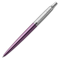 Ручка шариковая PARKER &laquo;Jotter Core Victoria Violet CT&raquo;, корпус фиолетовый, детали хром, синяя, 1953190