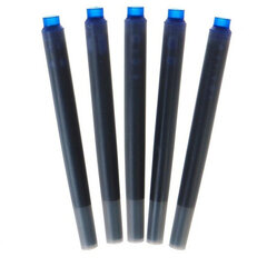 Картриджи чернильные PARKER &laquo;Cartridge Quink&raquo;, КОМПЛЕКТ 5 штук, синие, 1950384