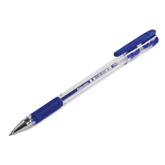 Ручка шариковая с грипом BRAUBERG &laquo;X-Writer&raquo;, СИНЯЯ, узел 0,7 мм, линия письма 0,35 мм, 142403