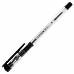 Ручка шариковая с грипом BRAUBERG &laquo;X-Writer&raquo;, ЧЕРНАЯ, узел 0,7 мм, линия письма 0,35 мм, 142404