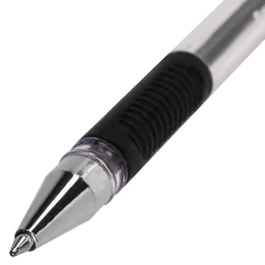 Ручка шариковая с грипом BRAUBERG &laquo;X-Writer&raquo;, ЧЕРНАЯ, узел 0,7 мм, линия письма 0,35 мм, 142404
