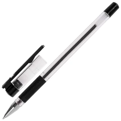 Ручка шариковая с грипом BRAUBERG &laquo;X-Writer&raquo;, ЧЕРНАЯ, узел 0,7 мм, линия письма 0,35 мм, 142404