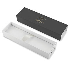 Ручка перьевая PARKER &laquo;IM Core Brushed Metal GT&raquo;, серебристый матовый лак, позолота, синяя, 1931649