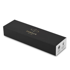 Ручка шариковая PARKER &laquo;IM Core Brushed Metal GT&raquo;, серебристый матовый лак, позолота, синяя, 1931670