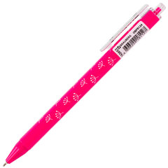 Ручка шариковая масляная автоматическая BRAUBERG &laquo;FRUITY RS&raquo;, СИНЯЯ, узел 0,7 мм, линия письма 0,35 мм, 142652