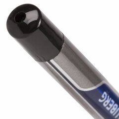 Ручка шариковая масляная с грипом BRAUBERG &laquo;Signature&raquo;, СИНЯЯ, печать, узел 0,7 мм, линия письма 0,35 мм, 142688