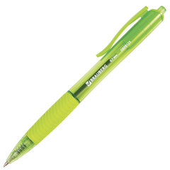 Ручка шариковая масляная автоматическая с грипом BRAUBERG &laquo;Fruity RD&raquo;, СИНЯЯ, корпус ассорти, узел 0,7 мм, линия письма 0,35 мм, 142700