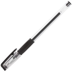 Ручки гелевые &laquo;ДЛЯ ЕГЭ&raquo; с грипом, ЧЕРНЫЕ, НАБОР 2 штуки, BRAUBERG, узел 0,7 мм, линия письма 0,4 мм, блистер, 142708