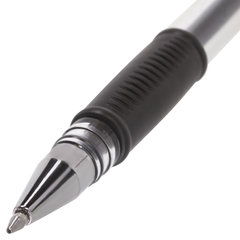 Ручки гелевые &laquo;ДЛЯ ЕГЭ&raquo; с грипом, ЧЕРНЫЕ, НАБОР 2 штуки, BRAUBERG, узел 0,7 мм, линия письма 0,4 мм, блистер, 142708