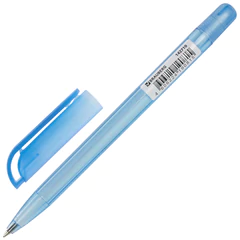 Ручка шариковая масляная BRAUBERG &laquo;OIL PEN TONE&raquo;, СИНЯЯ, корпус тонированный, пишущий узел 0,7 мм, линия 0,35 мм, 142710