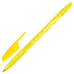 Ручка шариковая BRAUBERG &laquo;X-333&raquo; NEON, СИНЯЯ, корпус тонированный ассорти, узел 0,7 мм, линия письма 0,35 мм, 142829