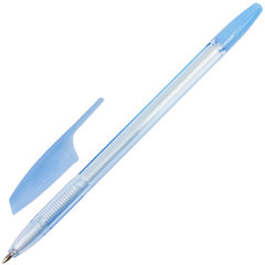 Ручка шариковая BRAUBERG &laquo;X-333&raquo; PASTEL, СИНЯЯ, корпус тонированованный ассорти, узел 0,7 мм, линия письма 0,35 мм, 142830