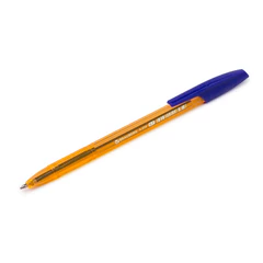 Ручка шариковая BRAUBERG &laquo;X-333&raquo; AMBER, СИНЯЯ, корпус тонированный оранжевый, узел 0,7 мм, линия письма 0,35 мм, 142832