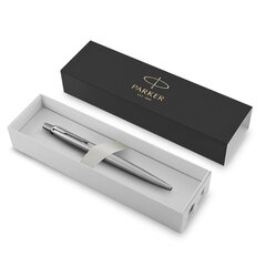 Ручка гелевая PARKER &laquo;Jotter Stainless Steel CT&raquo;, корпус серебристый, детали из нержавеющей стали, черная, 2020646