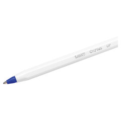 Ручка шариковая BIC &laquo;Cristal UP&raquo;, СИНЯЯ, корпус белый, узел 1,2 мм, линия письма 0,35 мм, 949879