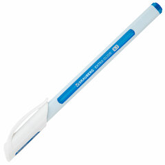 Ручка шариковая масляная BRAUBERG &laquo;Extra Glide Soft White&raquo;, СИНЯЯ, узел 0,7 мм, линия письма 0,35 мм, 142927