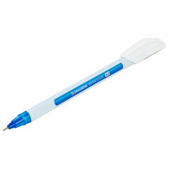 Ручка шариковая масляная BRAUBERG &laquo;Extra Glide Soft White&raquo;, СИНЯЯ, узел 0,7 мм, линия письма 0,35 мм, 142927