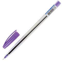 Ручка шариковая масляная BRAUBERG &laquo;Frost Color&raquo;, СИНЯЯ, ассорти, узел 0,6 мм, линия письма 0,3 мм, 142935