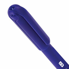 Ручка шариковая масляная BRAUBERG &laquo;АСТ&raquo;, СИНЯЯ, корпус синий, узел 0,7 мм, линия письма 0,35 мм, 142947