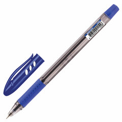 Ручка шариковая масляная BRAUBERG &laquo;Black Tone&raquo;, СИНЯЯ, корпус тонированный, узел 0,7 мм, линия письма 0,35 мм, 142951