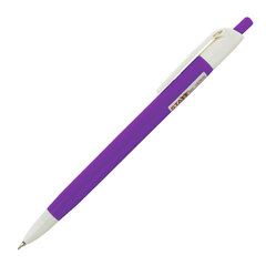 Ручка шариковая масляная автоматическая STAFF &laquo;OBP-253&raquo;, СИНЯЯ, корпус ассорти, узел 0,7 мм, линия письма 0,35 мм, 142970