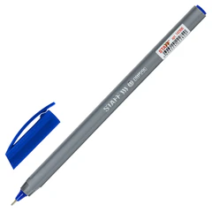 Ручка шариковая масляная STAFF &laquo;EVERYDAY&raquo; OBP-290, СИНЯЯ, трехгранная, узел 0,7 мм, линия письма 0,35 мм, 142996