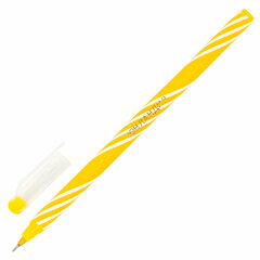 Ручка шариковая масляная ЮНЛАНДИЯ &laquo;CANDY&raquo;, СИНЯЯ, корпус ассорти, узел 0,6 мм, линия письма 0,3 мм, 143019