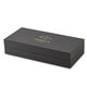 Ручка шариковая PARKER "Duofold Classic Black GT", корпус черный, позолоченные детали, черная, 1931386