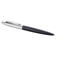 Ручка шариковая PARKER &laquo;Jotter XL&raquo;, УТОЛЩЕННЫЙ корпус, черный матовый лак, детали из нержавеющей стали, синяя, 2068358