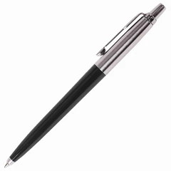 Ручка шариковая PARKER &laquo;Jotter Plastic CT&raquo;, корпус черный, детали из нержавеющей стали, синяя, R0033010