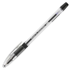 Ручка шариковая масляная с грипом BRAUBERG &laquo;Model-XL&raquo; ORIGINAL, ЧЕРНАЯ, узел 0,7 мм, линия письма 0,35 мм, 143243